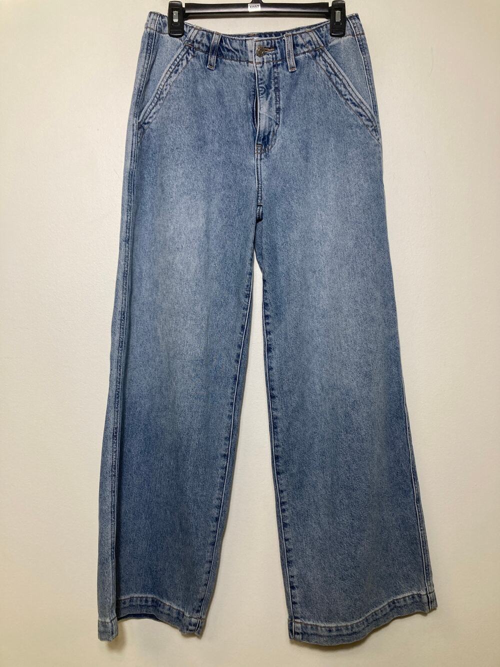 DAZE Medium Wash Wide Leg Denim Jeans Sz 26